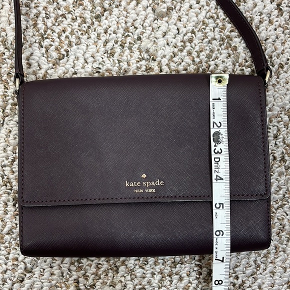 KATE SPADE New York Cove Street Dody Crossbody Dark Eggplant color bag - Picture 14 of 15